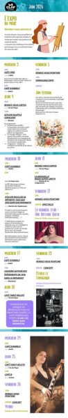 Animations de juin à la Clef Brioude