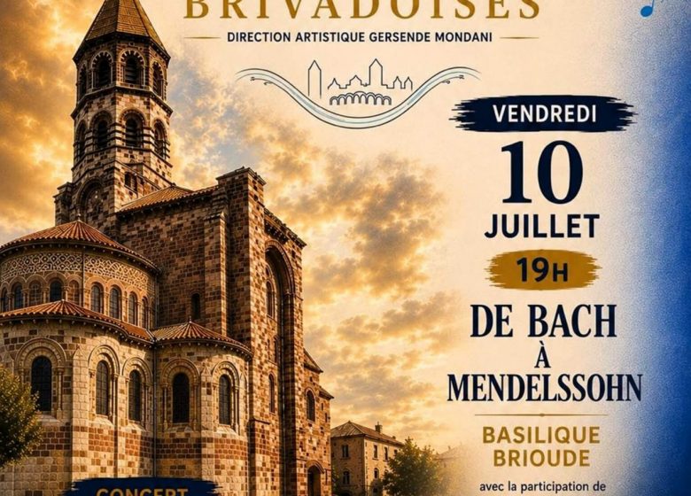 Concert de musique sacrée de Bach à Mendelssohn