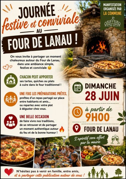 Journée festive au Four de Lanau !