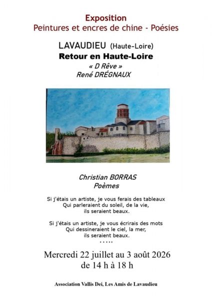 Retour en Haute-Loire – René Drégnaux et Christian Borras
