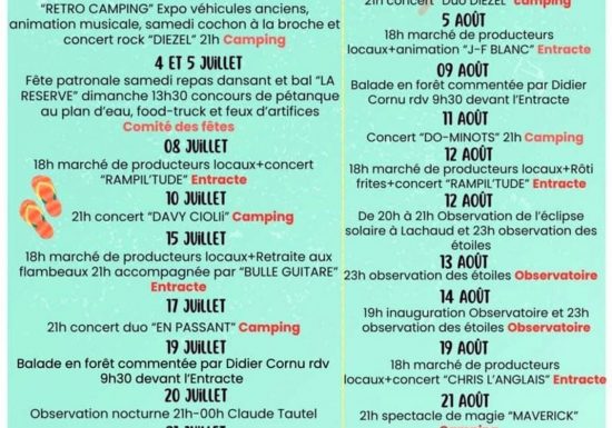 Camping – La Chanterelle