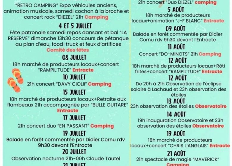 Camping – La Chanterelle