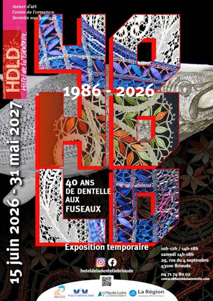 40 ans de dentelle aux fuseaux Un patrimoine altiligérien séculaire, un savoir-faire vivant.