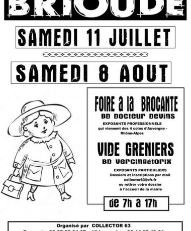 Brocante et vide-greniers d&rsquo;été