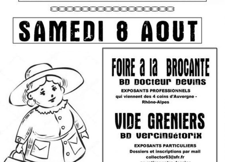 Brocante et vide-greniers d&rsquo;été