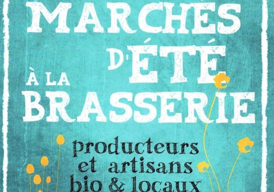 Marchés d&rsquo;été à la brasserie