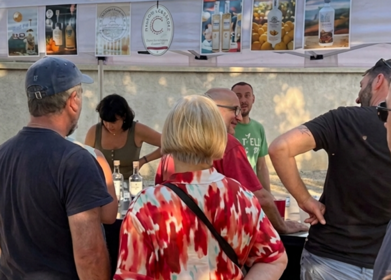 Guinguette estivale à la Distillerie Volcanique