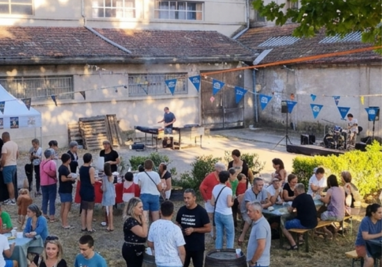 Guinguette estivale à la Distillerie Volcanique