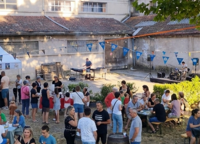 Guinguette estivale à la Distillerie Volcanique