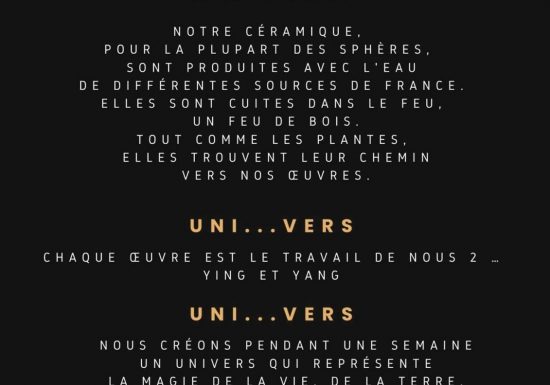 Exposition céramique Uni…Vers