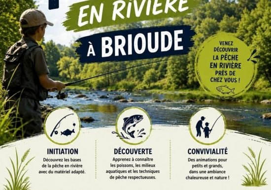 Animations pêche en rivière à Brioude