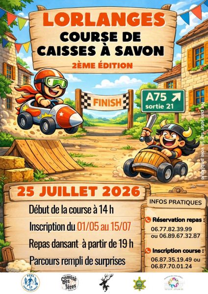 Course de caisses à savon 2e édition