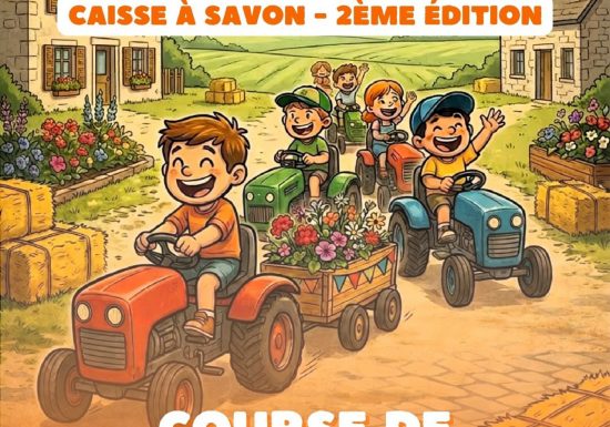 Course de tracteurs à pédales 2e édition