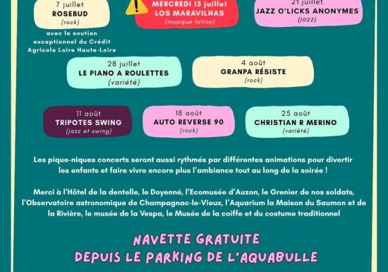 Pique-Niques Concerts 9è édition