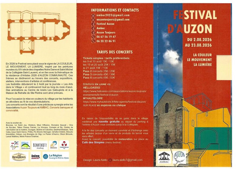 Festival d&rsquo;Auzon
