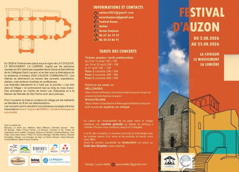 Festival d&rsquo;Auzon