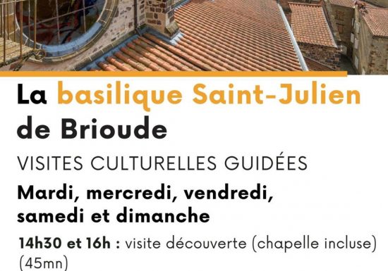 Visites guidées pour les individuels de la Basilique Saint Julien