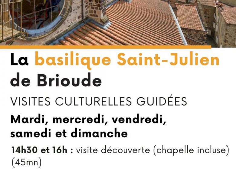 Visites guidées pour les individuels de la Basilique Saint Julien