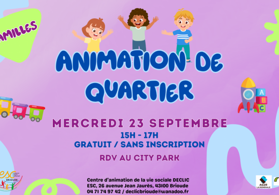 Animation de quartier