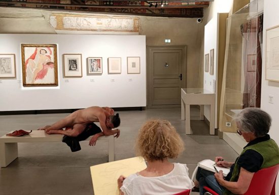 Atelier Modèle Vivant -modèle danse