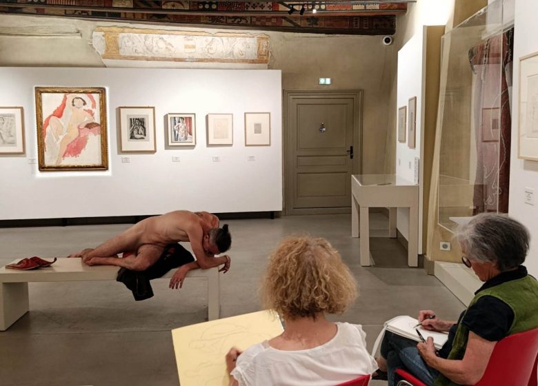Atelier Modèle Vivant -modèle danse