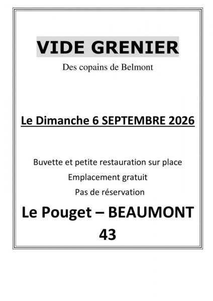 vide grenier