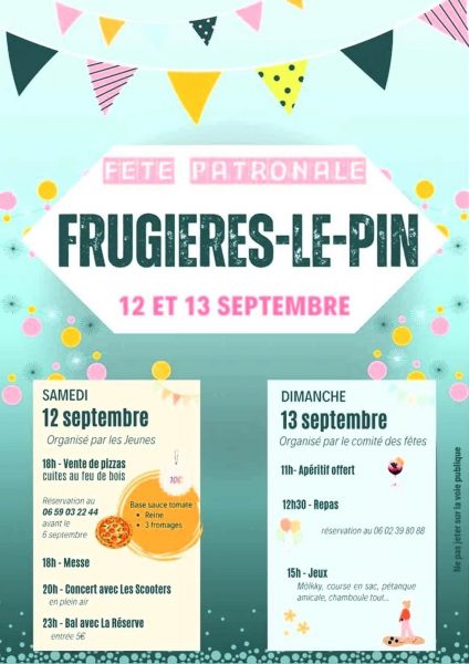 Fête patronale Frugières-le-Pin