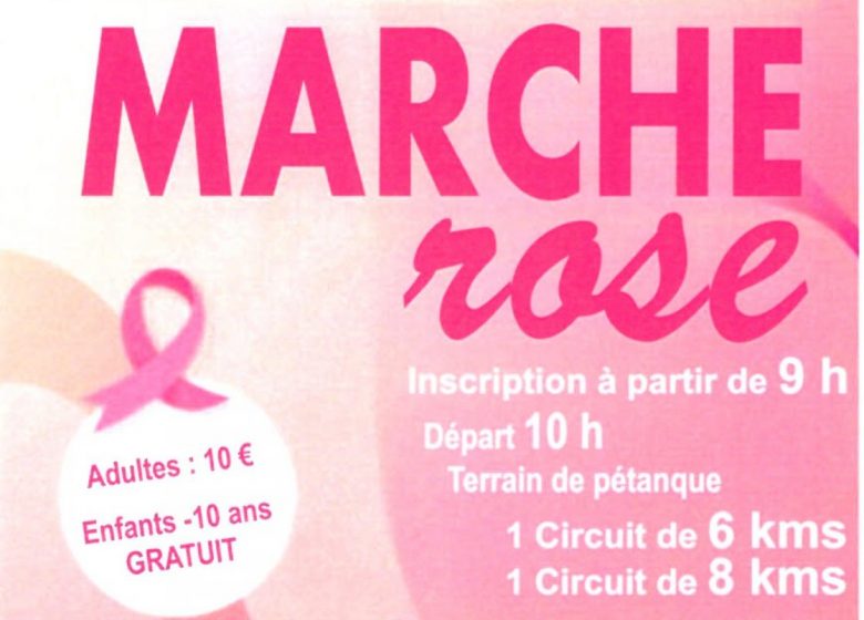 Marche rose