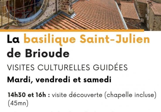 Visites guidées pour les individuels de la Basilique Saint Julien