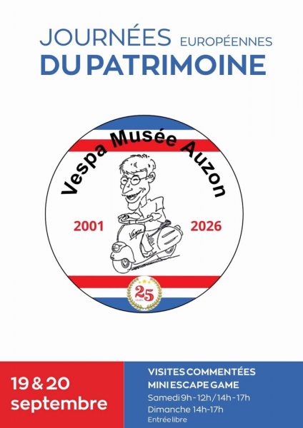 Mini escape game et visite au musée de la vespa