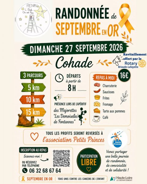 Randonnée de septembre en or
