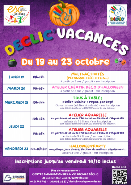Déclic Vacances / Tous à table !
