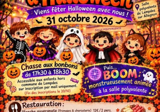 Boom d&rsquo;Halloween