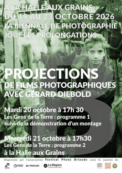 Projections de films photographiques avec Gerard Diebold