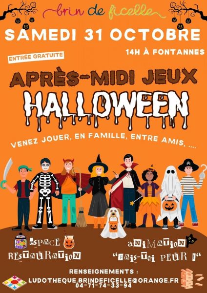 Après-midi Jeux Halloween
