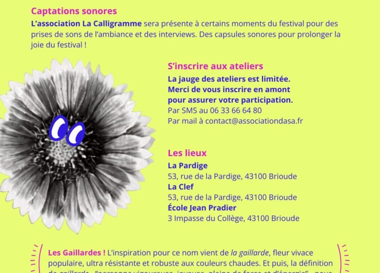 Les Gaillardes ! Festival féministe, chaleureux et populaire
