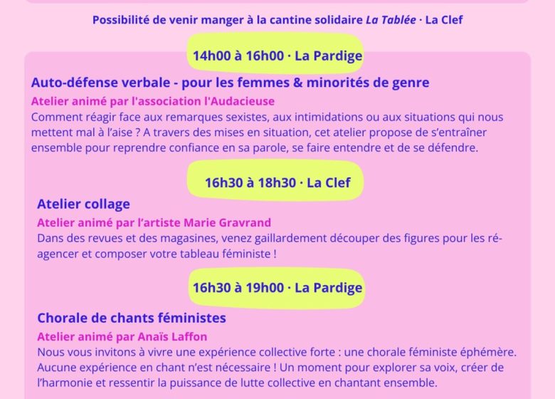 Les Gaillardes ! Festival féministe, chaleureux et populaire