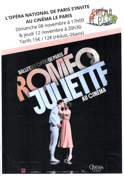 L&rsquo;opéra de Paris s&rsquo;invite au cinéma