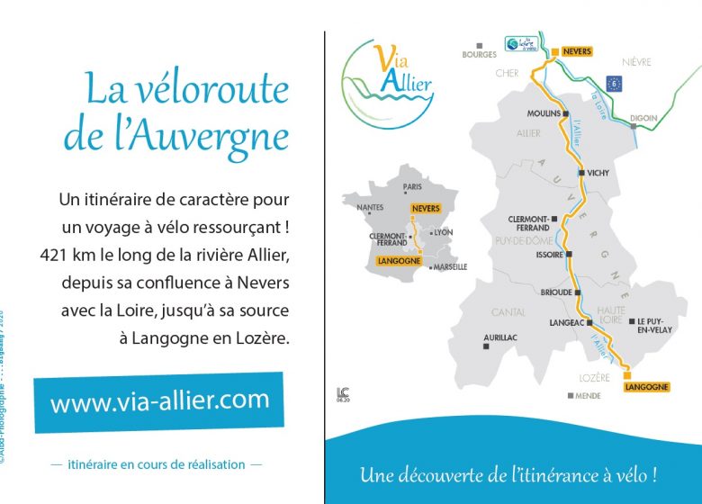 Via Allier, la véloroute de l’Auvergne